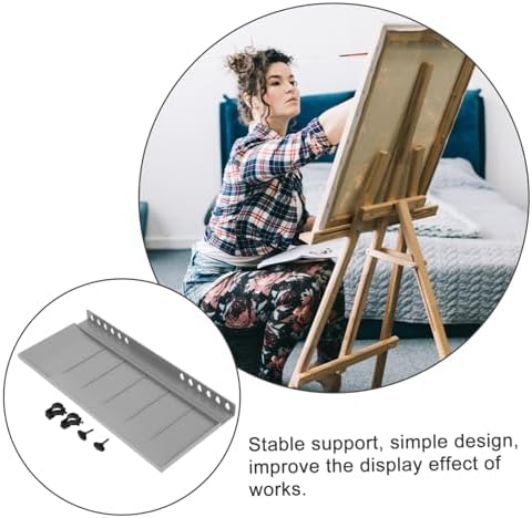 HOMSFOU Professional Hand Crank Easel Tray for Painting