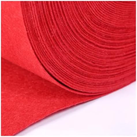 Elegant Wedding Aisle Runner Carpet Anti-Slip Red 5x1m