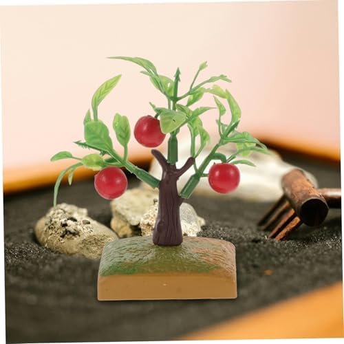 Happyyami 10pcs Miniature Model Trees for Crafts and Decorations