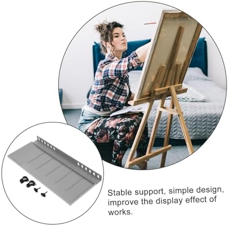 NUOBESTY Hand Crank Painting Tray for Artists and Students