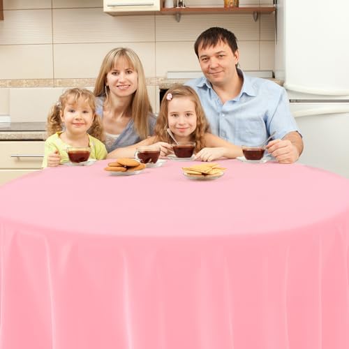 12Pack Pastel Rainbow Plastic Tablecloths for Parties