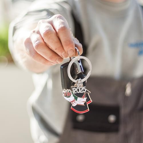 LUOZZY 2 Pcs Graduation Keychain Keepsake Gift