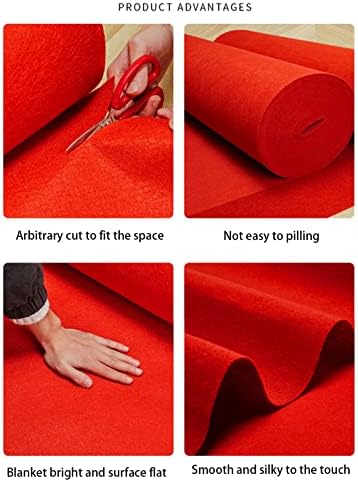 10M 20M 30M Red Wedding Aisle Runner Carpet