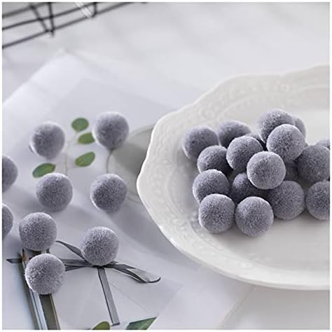 HANRUO Multi Size Pompones Fluffy Plush Decor