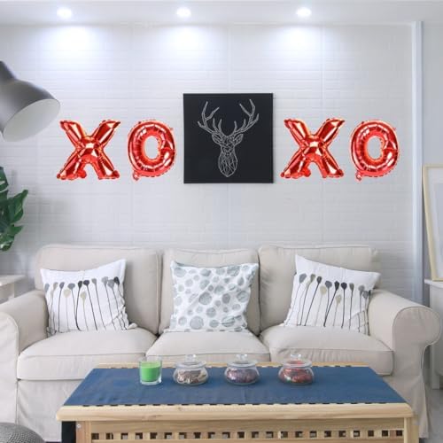 Soochat XOXO Balloons Valentine Day Decorations