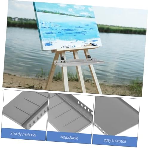 Portable Artist Easel Tray with Adjustable Height