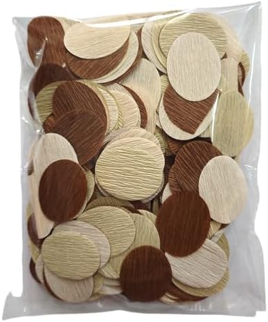 600 Piece Crepe Paper Heart Confetti for Wedding