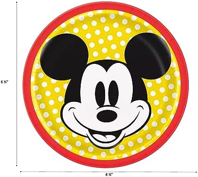 Mickey Mouse Birthday Party Supplies Bundle