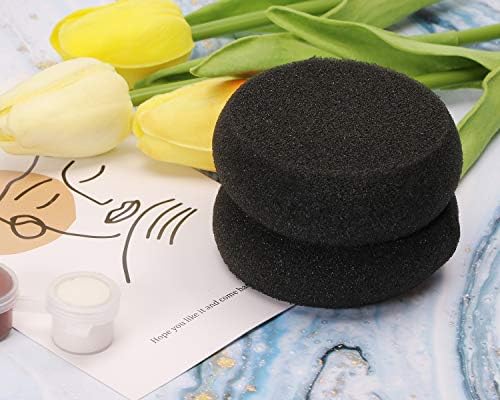 Penta Angel Paint Sponges 6PCS Round Foam Painting Brushes for Art Crafts DIY