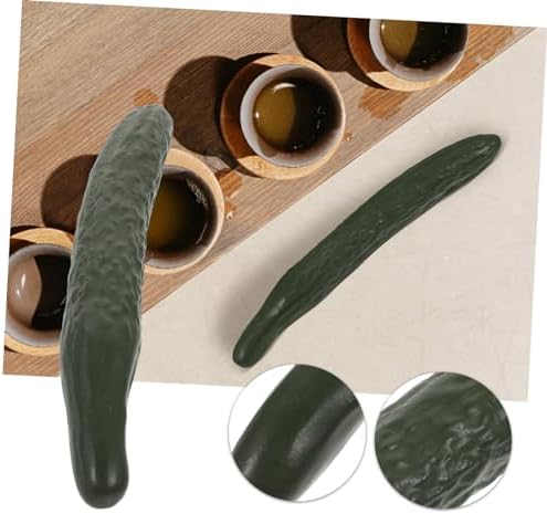 Ceramic Cucumber Calligraphy Brush Holder Decor