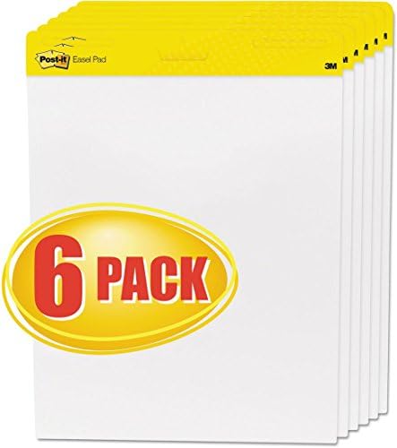 Post-it Self-Stick Easel Pad 6 Pack