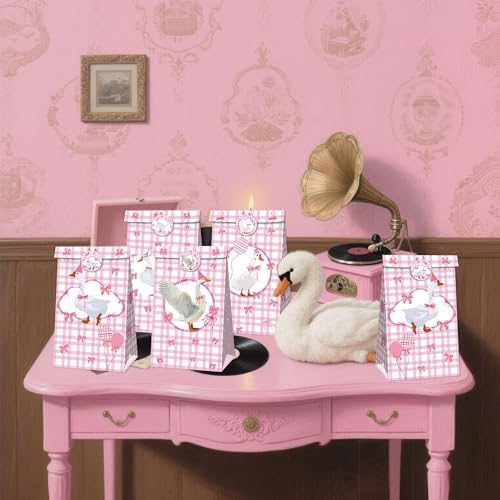 12 Pcs Pink Silly Goose Party Favors Supplies