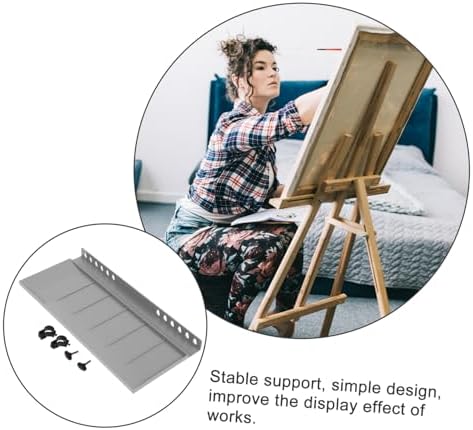 Portable Easel Tray for Artists Lightweight Paintbrush Storage