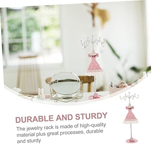 Beavorty Jewelry Display Easel Stand Organizer Shelf