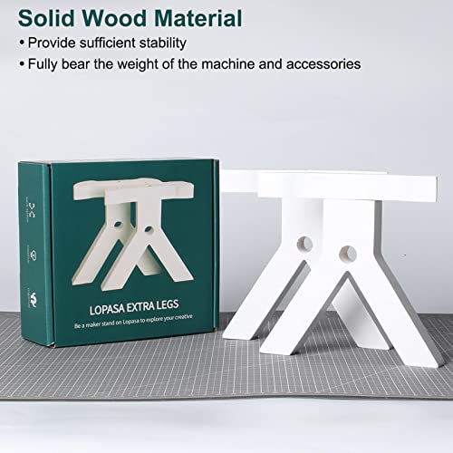 LOPASA Stand Legs for Cricut Maker 4 3 1 Craft Desk Organizer