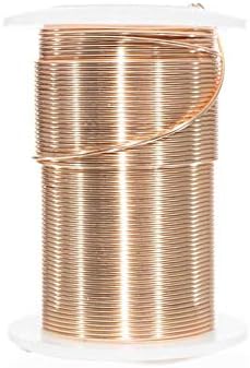 Craft County Tarnish Resistant Copper Wire - 30 Yards X 24 Gauge