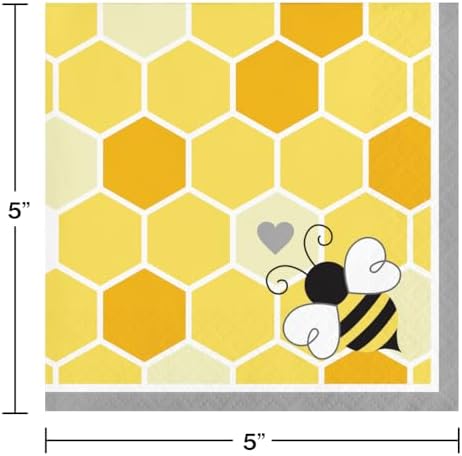 Bee Themed Party Supplies Set for 16 Guests