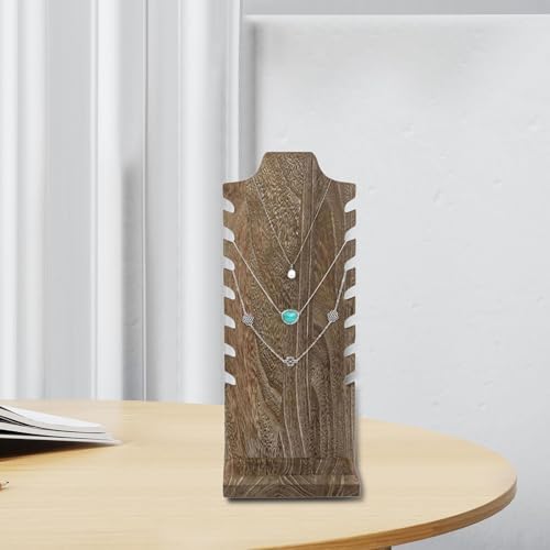 Wooden Necklace Easel Display Stand 68x47x177inch