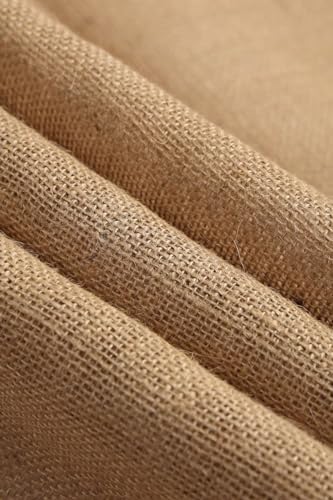 50 Inch x 30 Feet Natural Burlap Wedding Aisle Runner