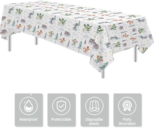 Dragon Birthday Tablecloth 3 Pack 86in x 55in