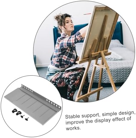 ULDIGI Easel Tray Hand Crank Detachable Paint Holder for Painting Students Lightweight and Storage