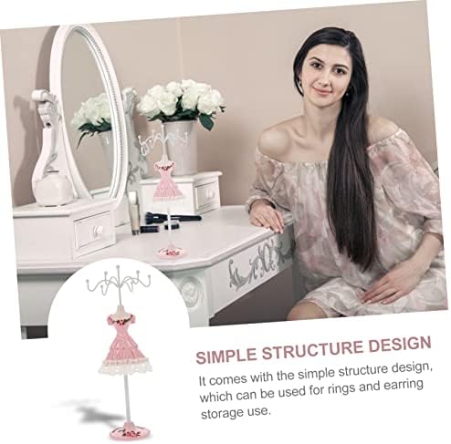 Beavorty Jewelry Display Easel Stand Organizer Shelf