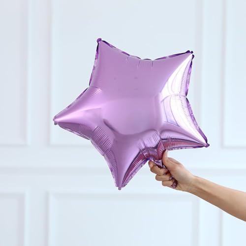 18 Pcs Purple Butterfly Balloons Birthday Decorations Set
