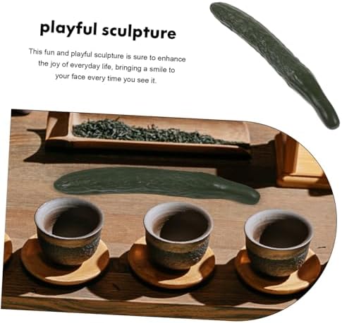 Ceramic Cucumber Calligraphy Brush Holder Decor