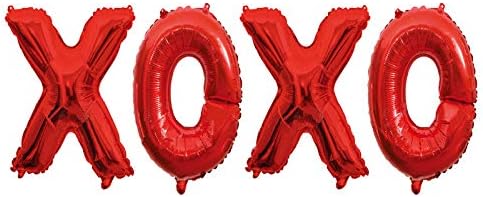 Soochat XOXO Balloons Valentine Day Decorations