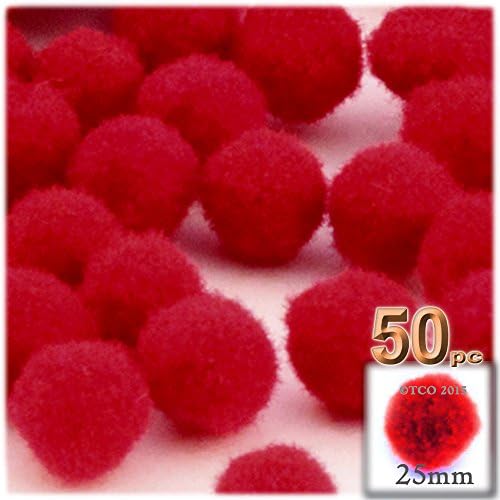 Crafts Outlet 50 Piece Multi Purpose Pom Poms
