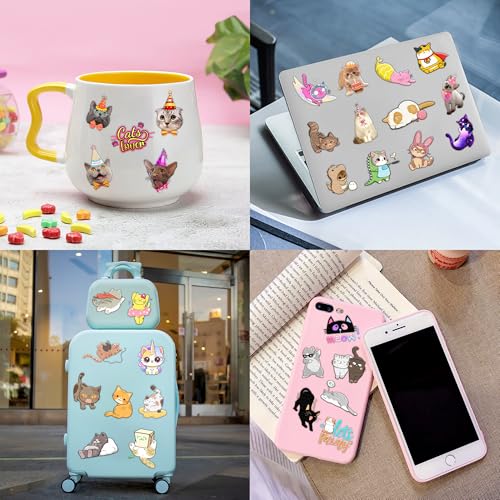96PCS Cat Pet Animal Paw Temporary Tattoos for Kids