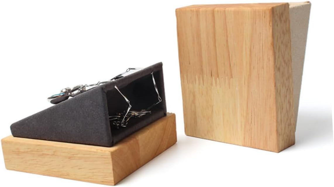 Wooden Jewelry Holder Display Stand Storage Rack