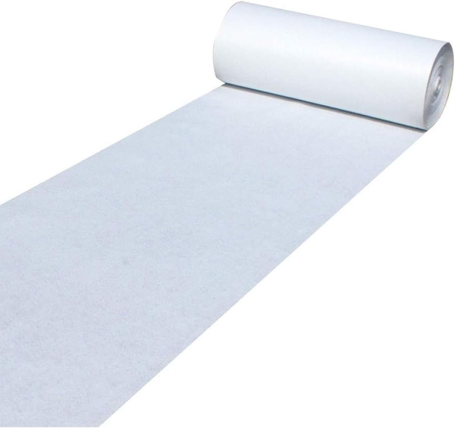 White Aisle Runner 2mm Thick Wedding Carpet Roll