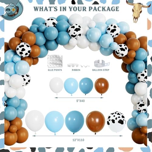 Cowboy Party Decorations Set for Boys