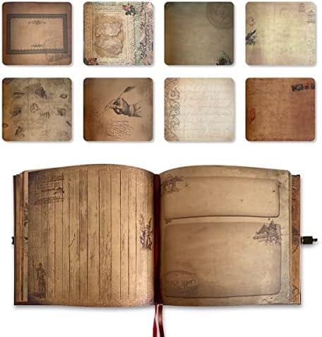 Retro Style Travel Photo Book with Gift Box