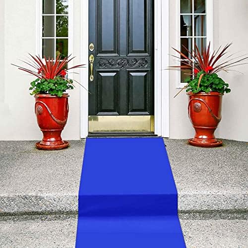 Blue Carpet Runner for Wedding Ceremony and Party