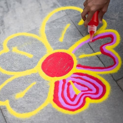 100 Pcs 17 Oz Plastic Squeeze Bottles for Paint Crafts Empty Sand Art Supplies with Leak-proof Top Caps