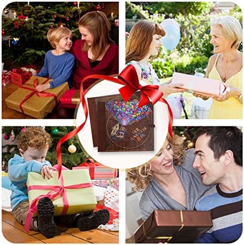 Retro Style Travel Photo Book with Gift Box