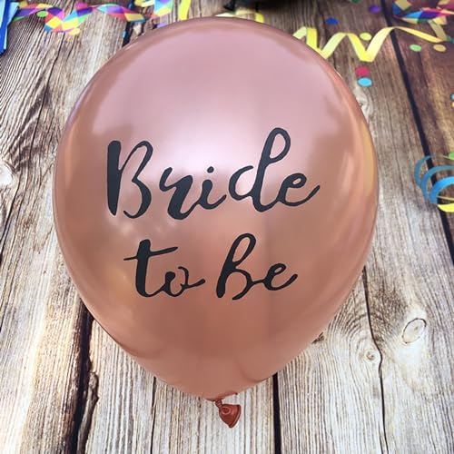 Delphinus Bride To Be Foil Balloons 12pcs