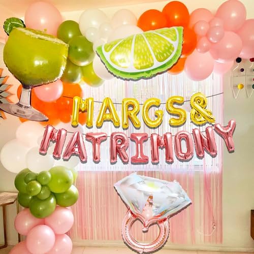 JeVenis Margarita and Matrimony Bachelorette Balloons