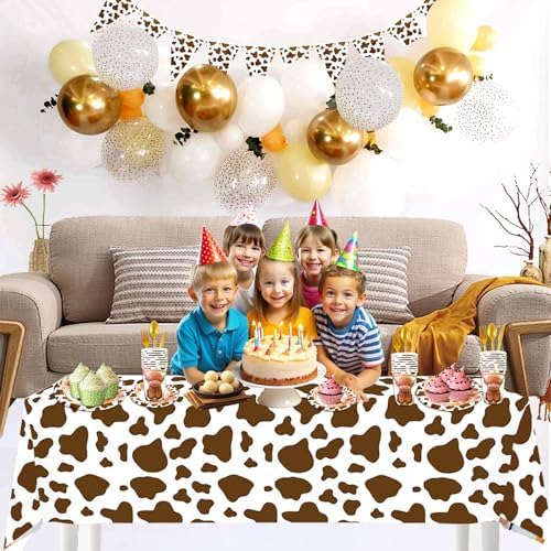 Highland Cow Party Decorations 92 Pcs Set