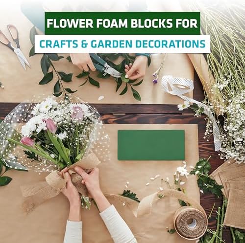 3 PCS Wet Floral Foam Blocks for Fresh Flowers and Decorations