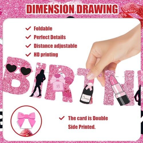 42Pcs Mean Girls Party Decorations Set