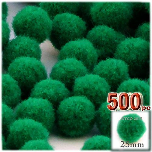 The Crafts Outlet 500-Piece Purple Pom Poms 1