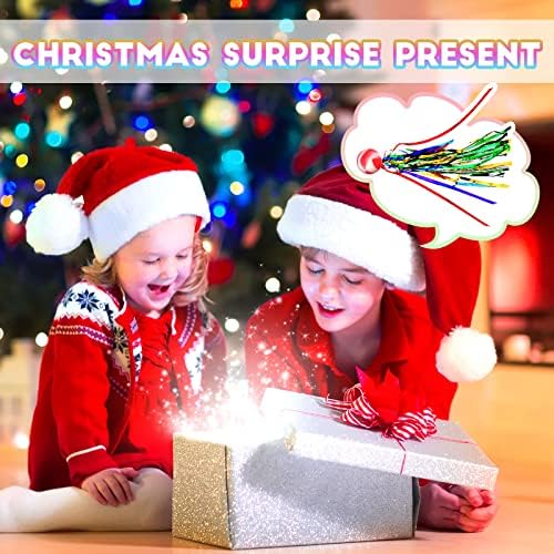 Aoriher 45 Pcs Bouncy Balls with Streamers Party Favors