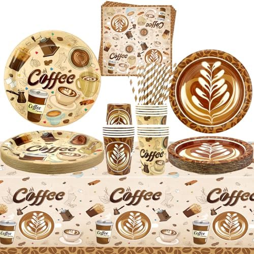 Coffee Party Supplies for 20 Guests