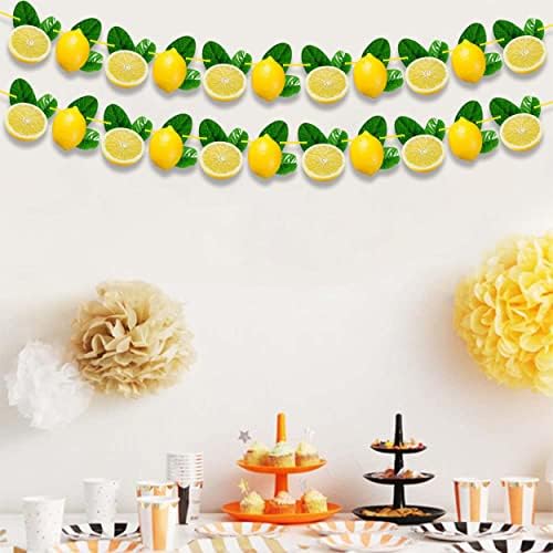 Lemon Garland Decoration for Summer Party