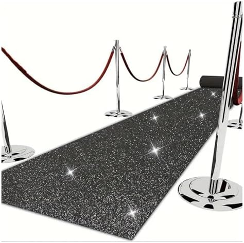 Elegant Wedding Aisle Runner Non Slip Washable Carpet