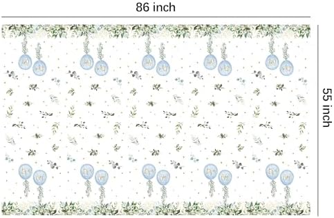 Baby Boy Balloon Party Tablecloth 3 Pack