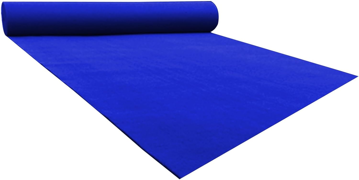 Blue Wedding Aisle Runner Carpet 15x15m